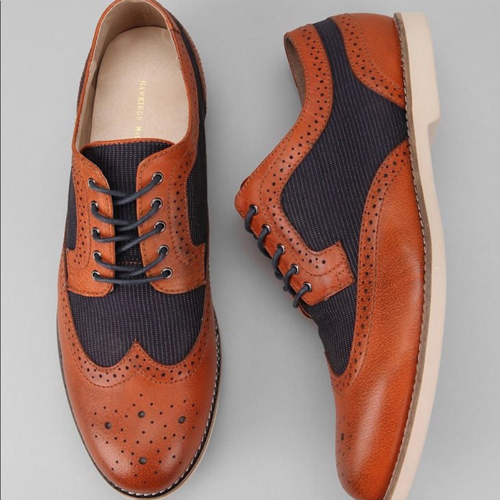 Hawkings McGill Mixed Wingtip Derby